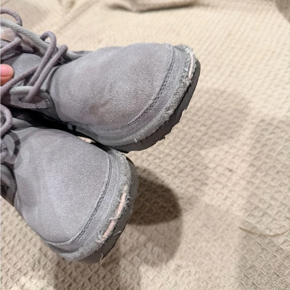 UGG Kids Charcoal Gray Boots